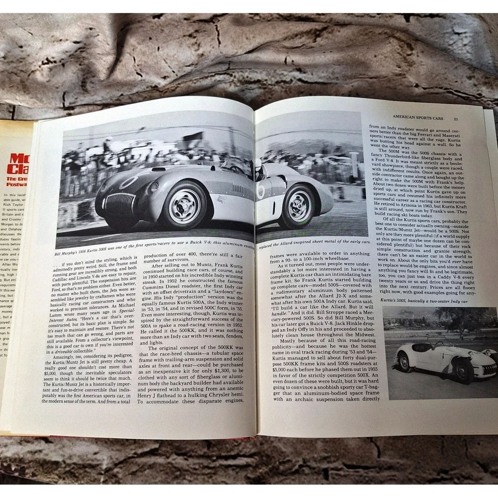 Modern Classics Great Cars of the Postwar Era By Rich Taylor Book
